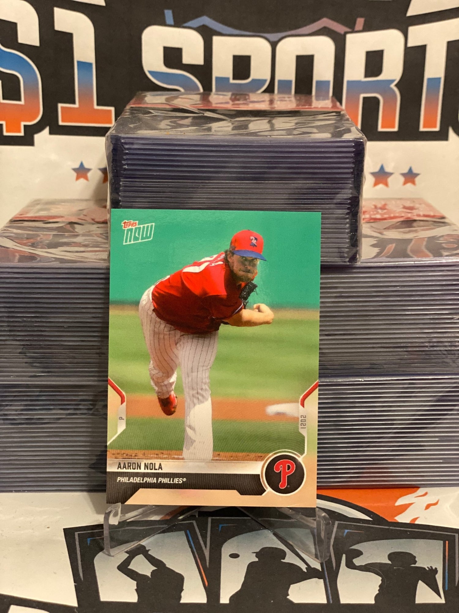 2021 Topps Now (Opening Day) Aaron Nola #OD-280