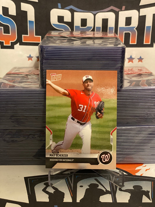 2021 Topps Now (Opening Day) Max Scherzer #OD-295