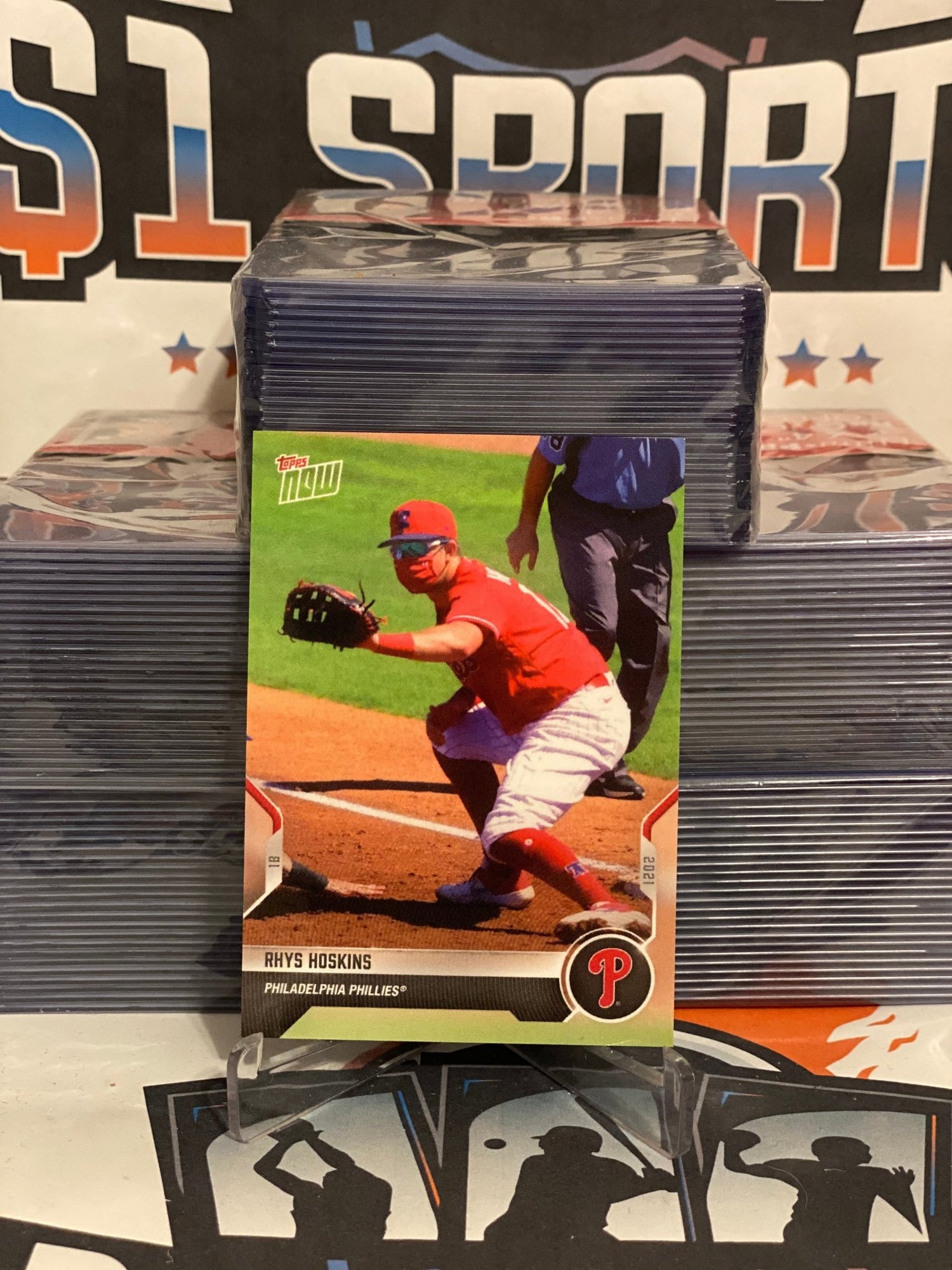 2021 Topps Now (Opening Day) Rhys Hoskins #OD-275