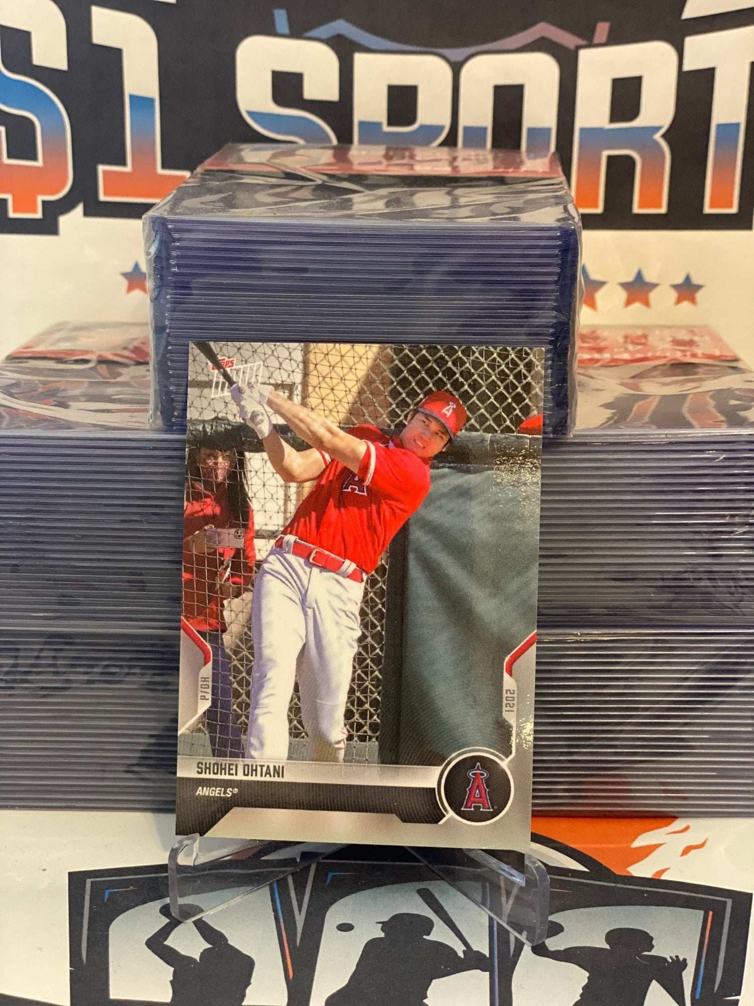2021 Topps Now (Opening Day) Shohei Ohtani #OD-166