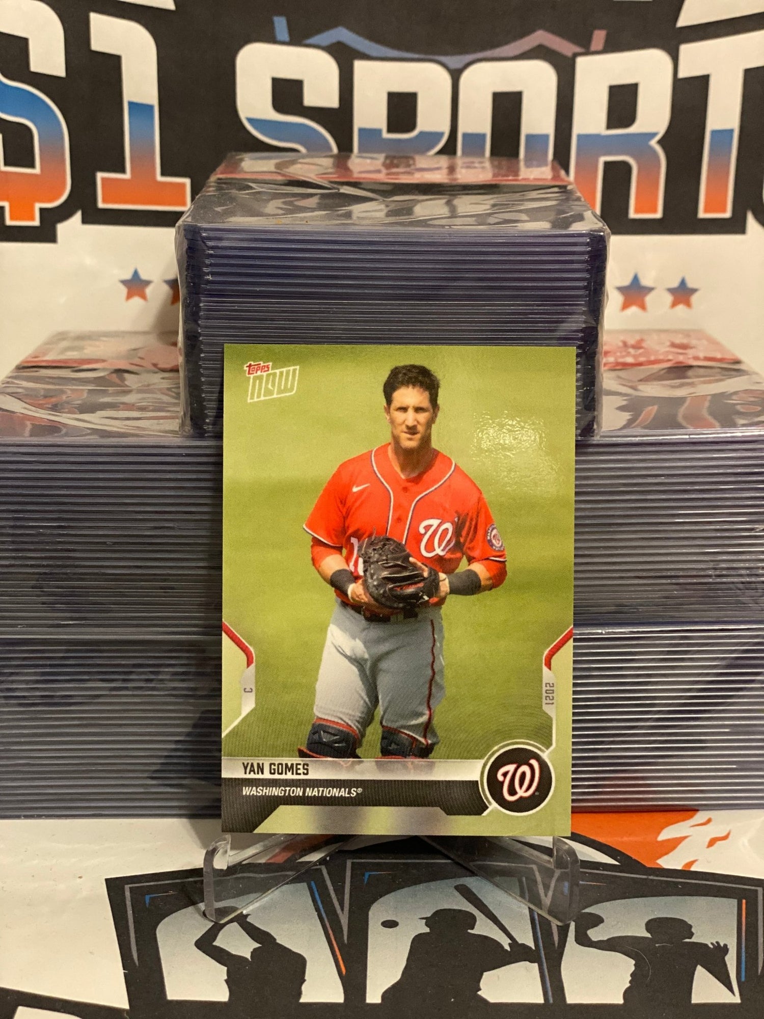 2021 Topps Now (Opening Day) Yan Gomes #OD-293