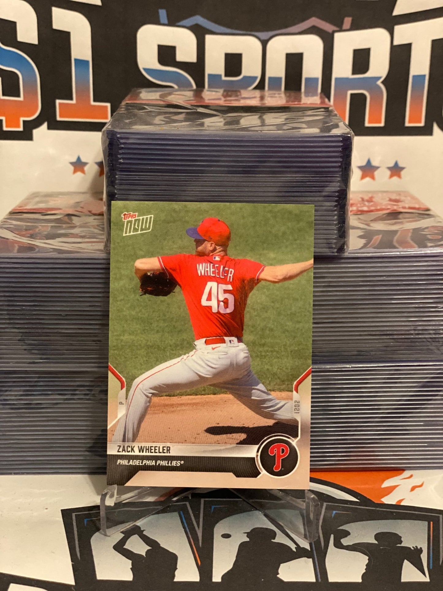 2021 Topps Now (Opening Day) Zack Wheeler #OD-279