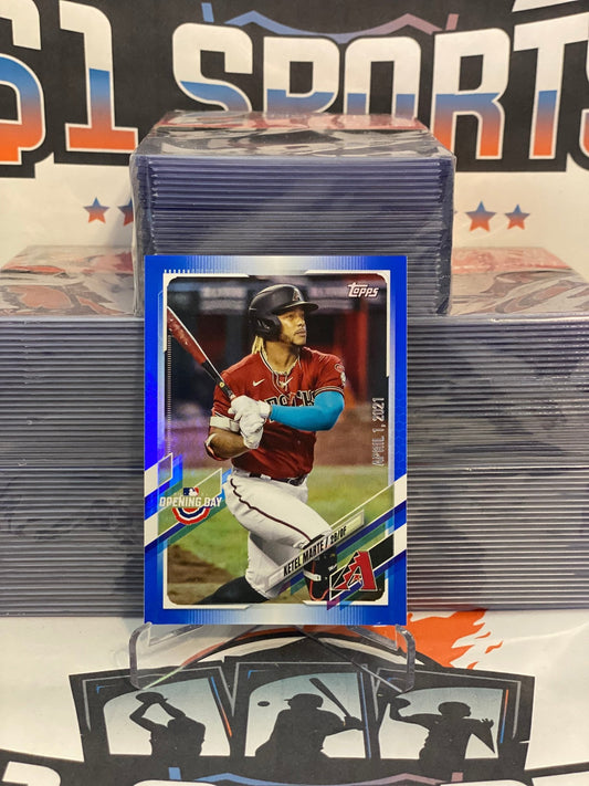 2021 Topps Opening Day (Blue Foil) Ketel Marte #133