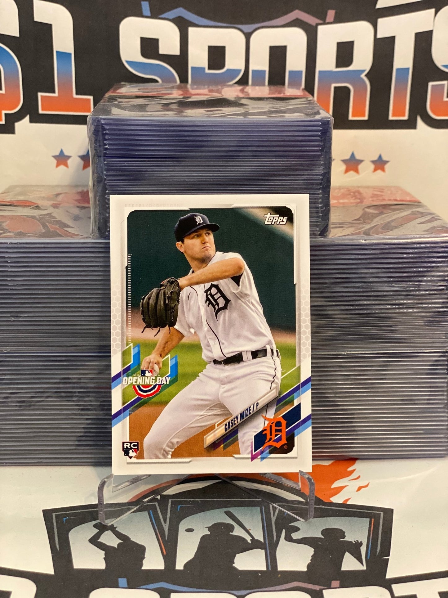 2021 Topps Opening Day Casey Mize Rookie #82