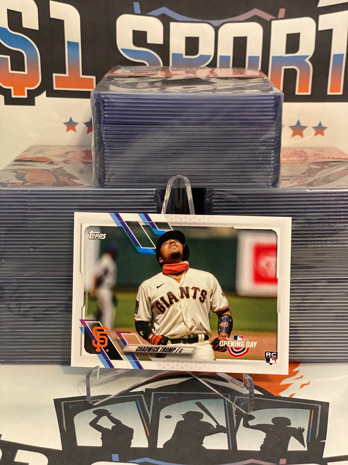 2021 Topps Opening Day Chadwick Tromp Rookie #210