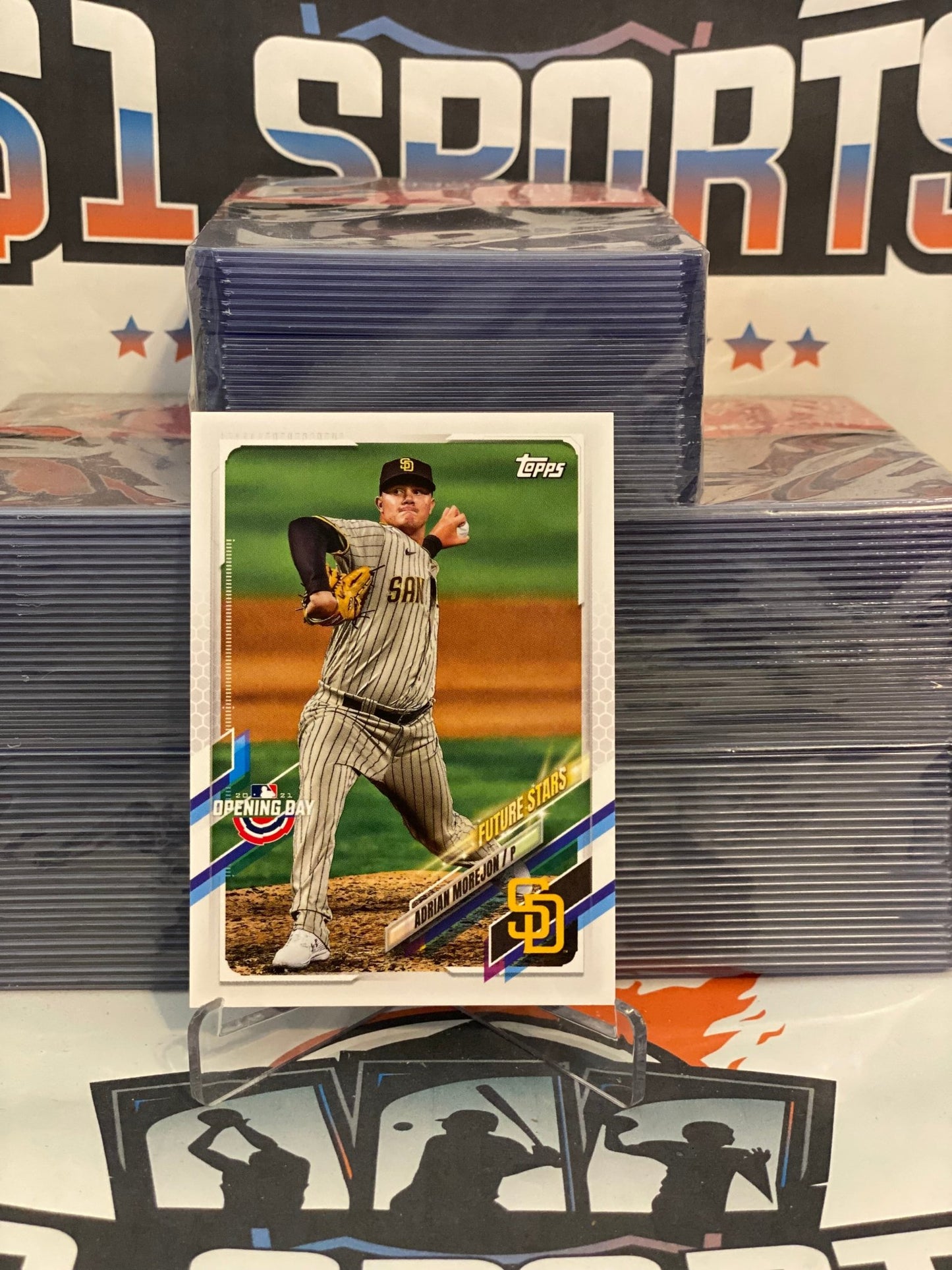 2021 Topps Opening Day (Future Stars) Adrian Morejon #109