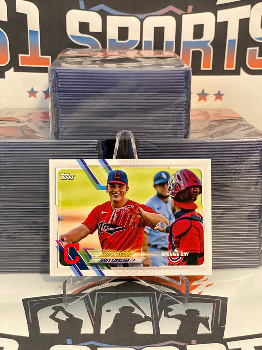 2021 Topps Opening Day (Future Stars) James Karinchak #49