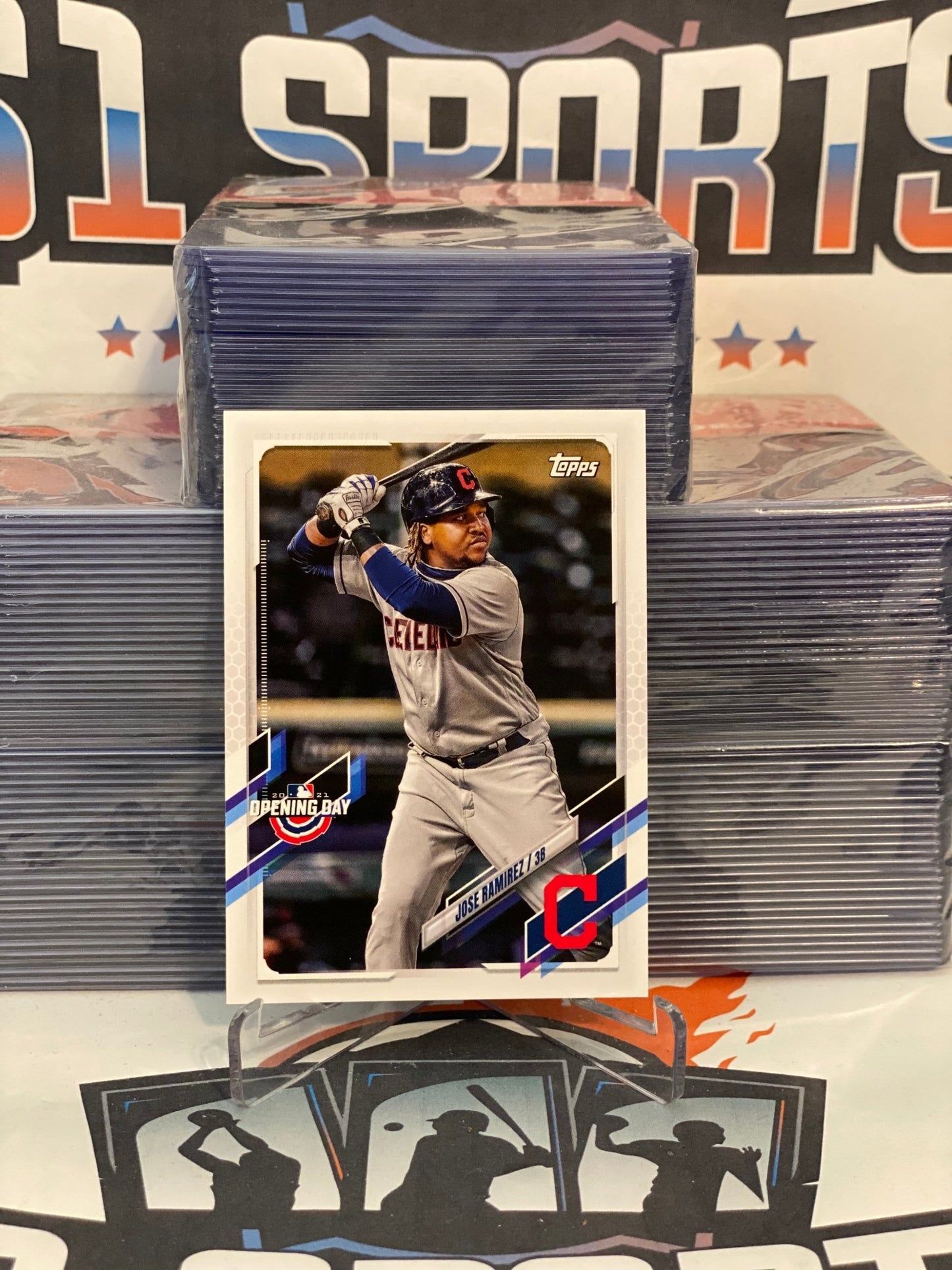 2021 Topps Opening Day Jose Ramirez #154