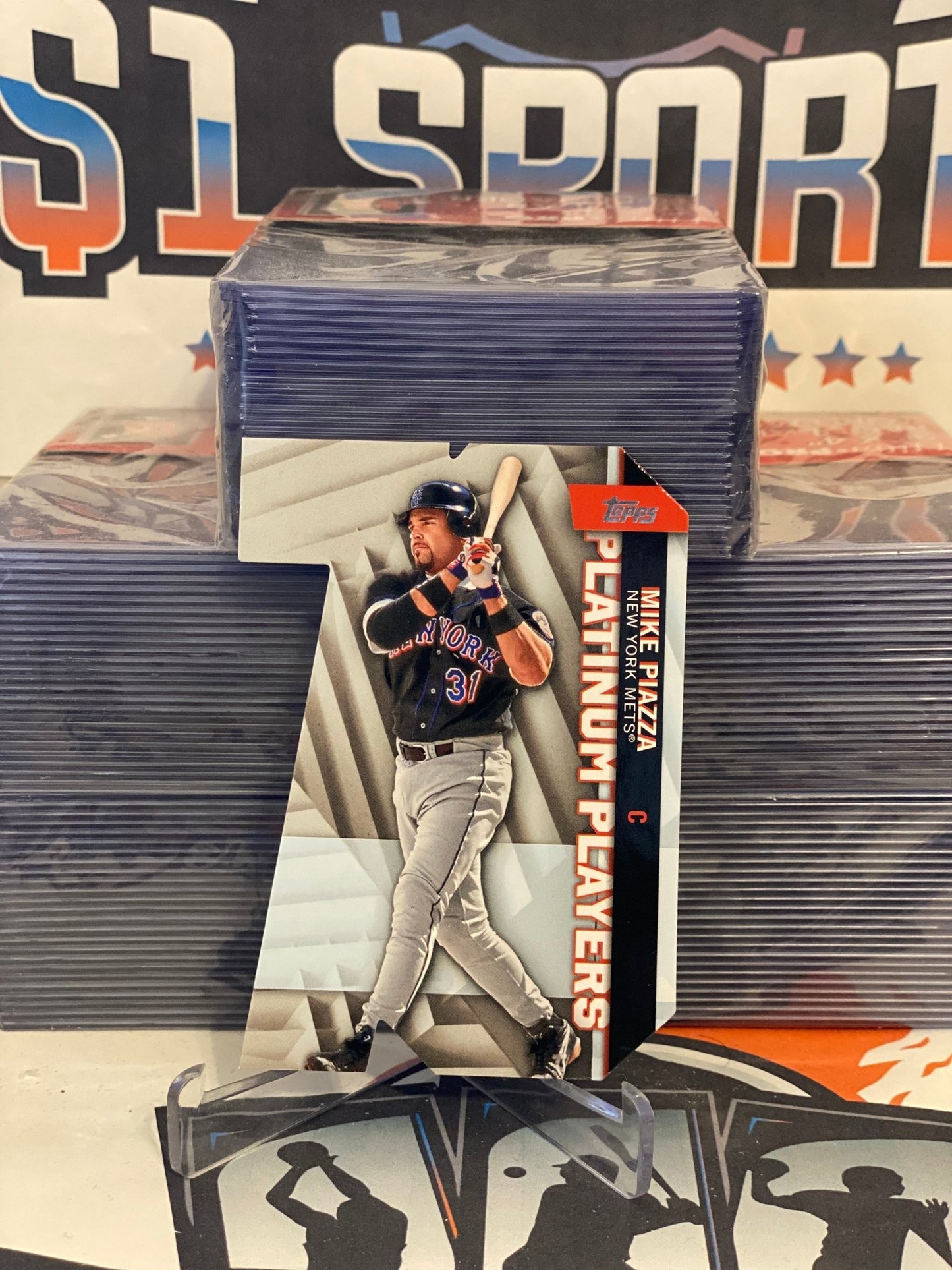 2021 Topps (Platinum Players) Mike Piazza #PDC-18