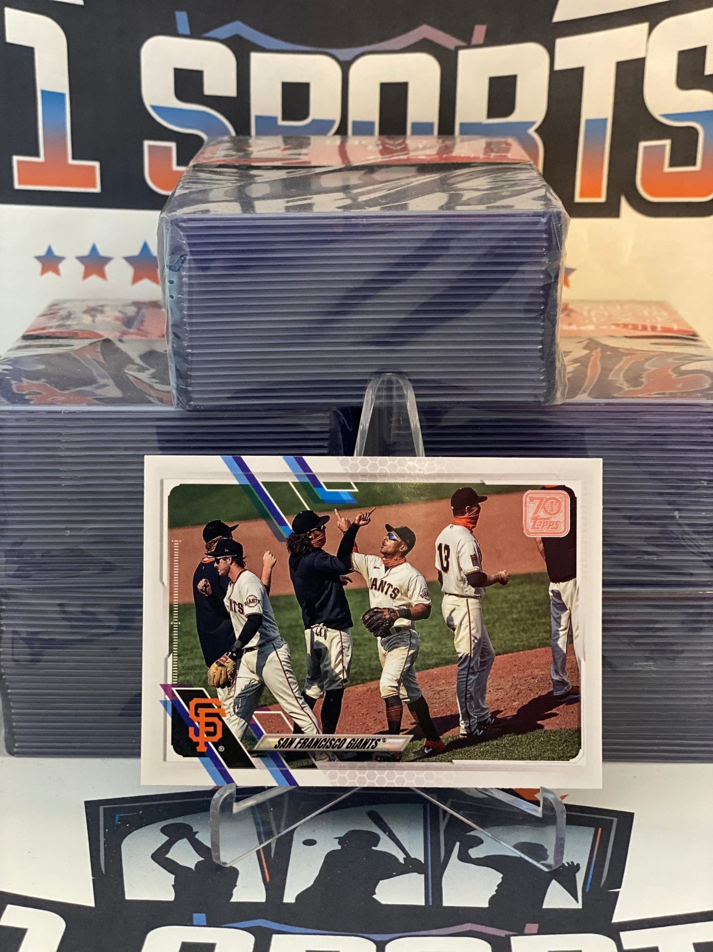 2021 Topps San Francisco Giants Team Card #603