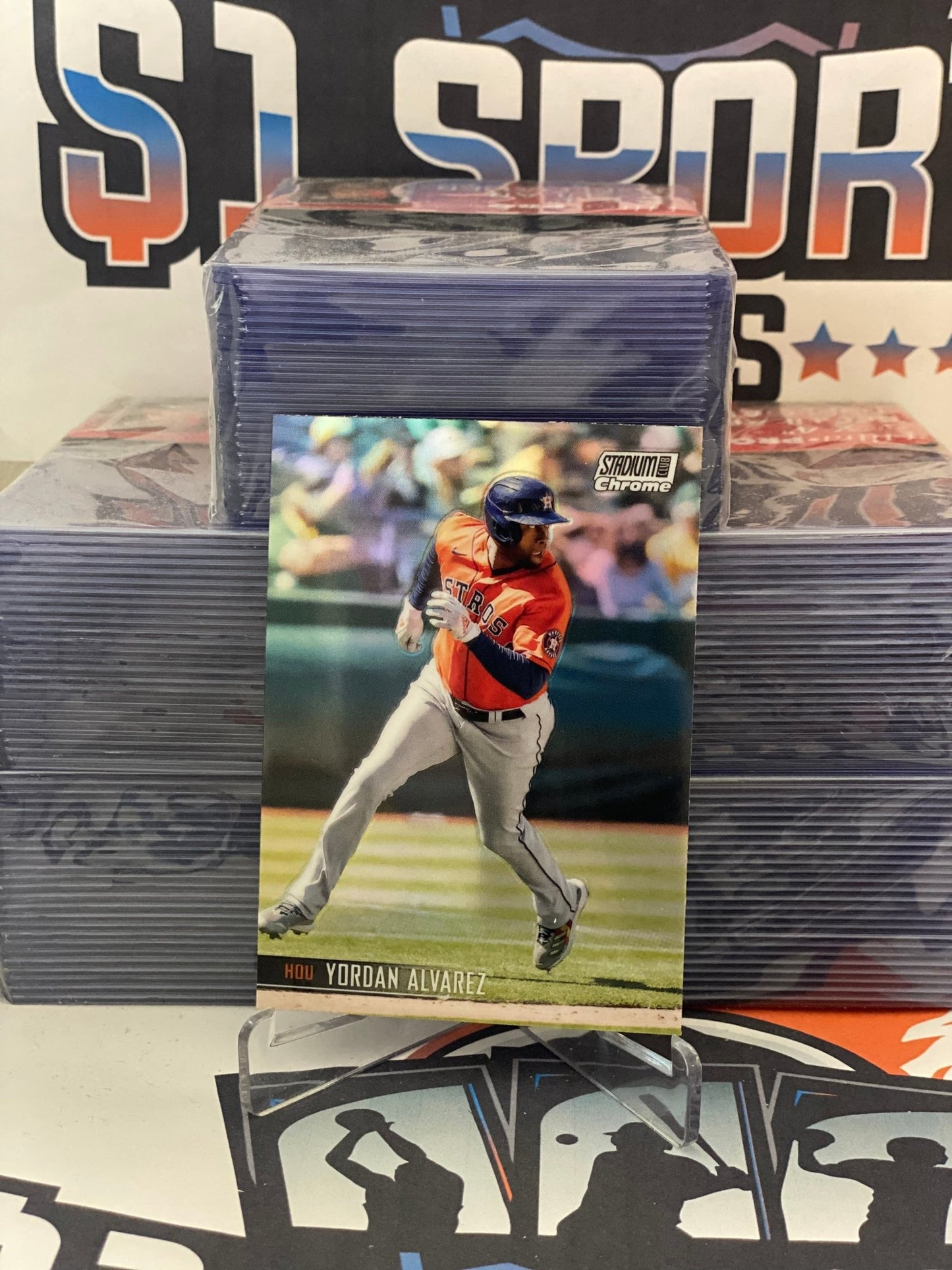 2021 Topps Stadium Club Chrome (Refractor) Yordan Alvarez #89