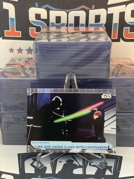 2021 Topps Star Wars Battle Plans Luka Skywalker & Darth Vader #89