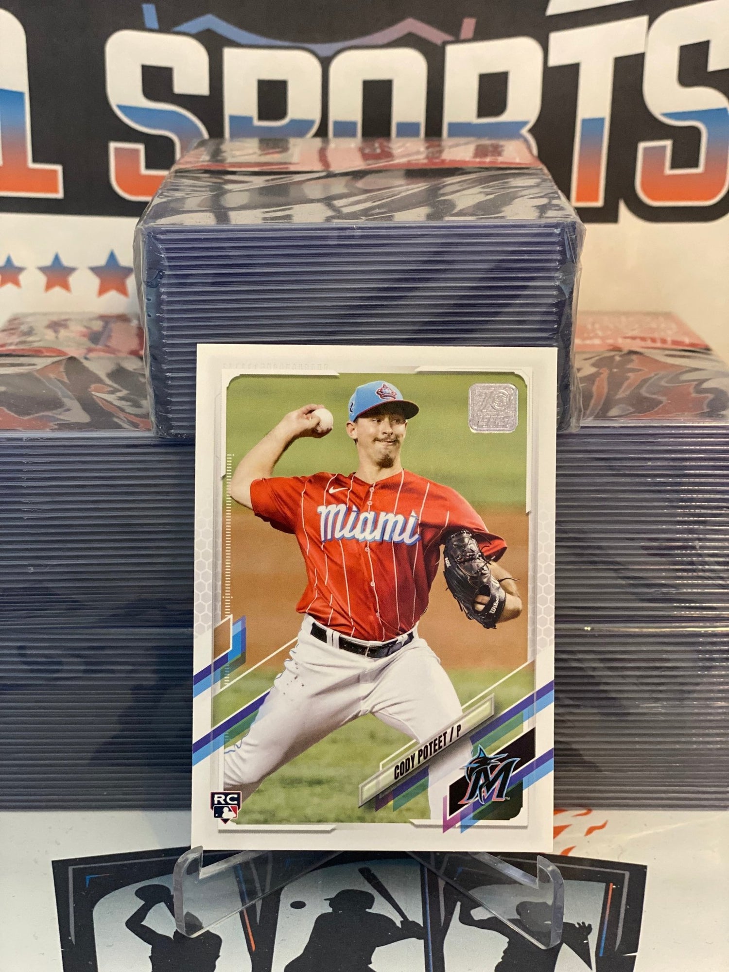 2021 Topps Update Cody Poteet Rookie #US108