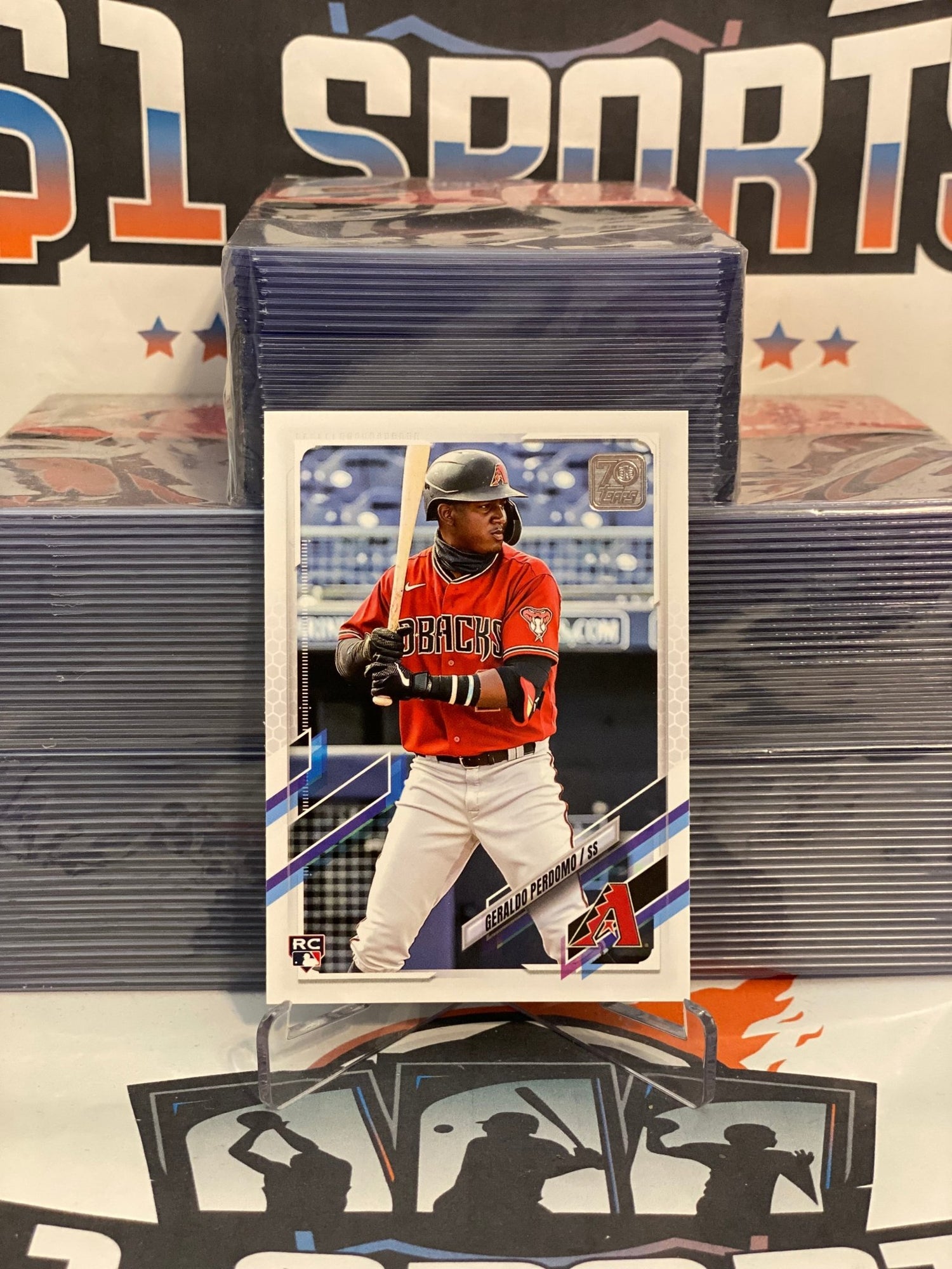 2021 Topps Update Geraldo Perdomo Rookie #US268