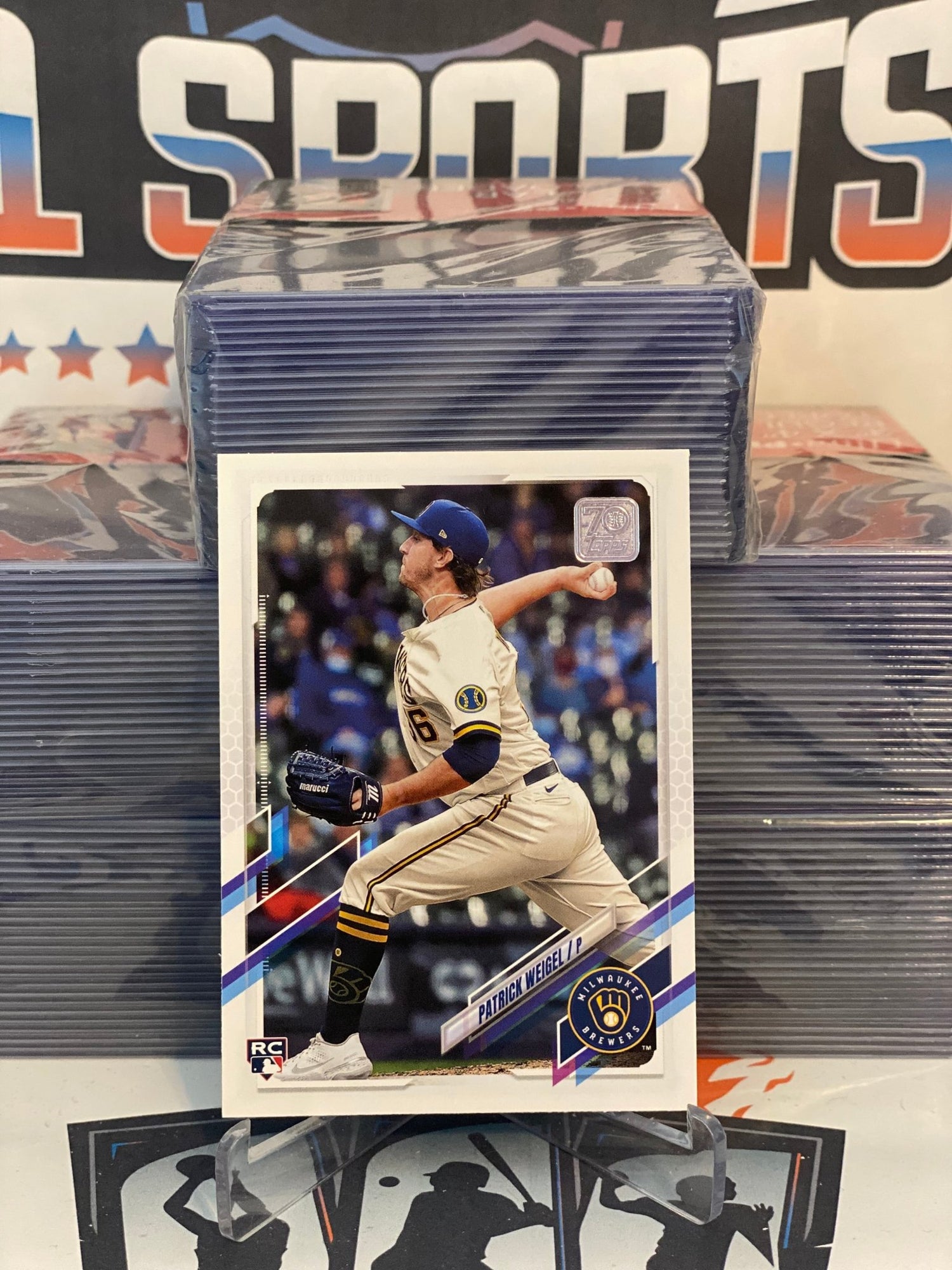 2021 Topps Update Patrick Weigel Rookie #US31