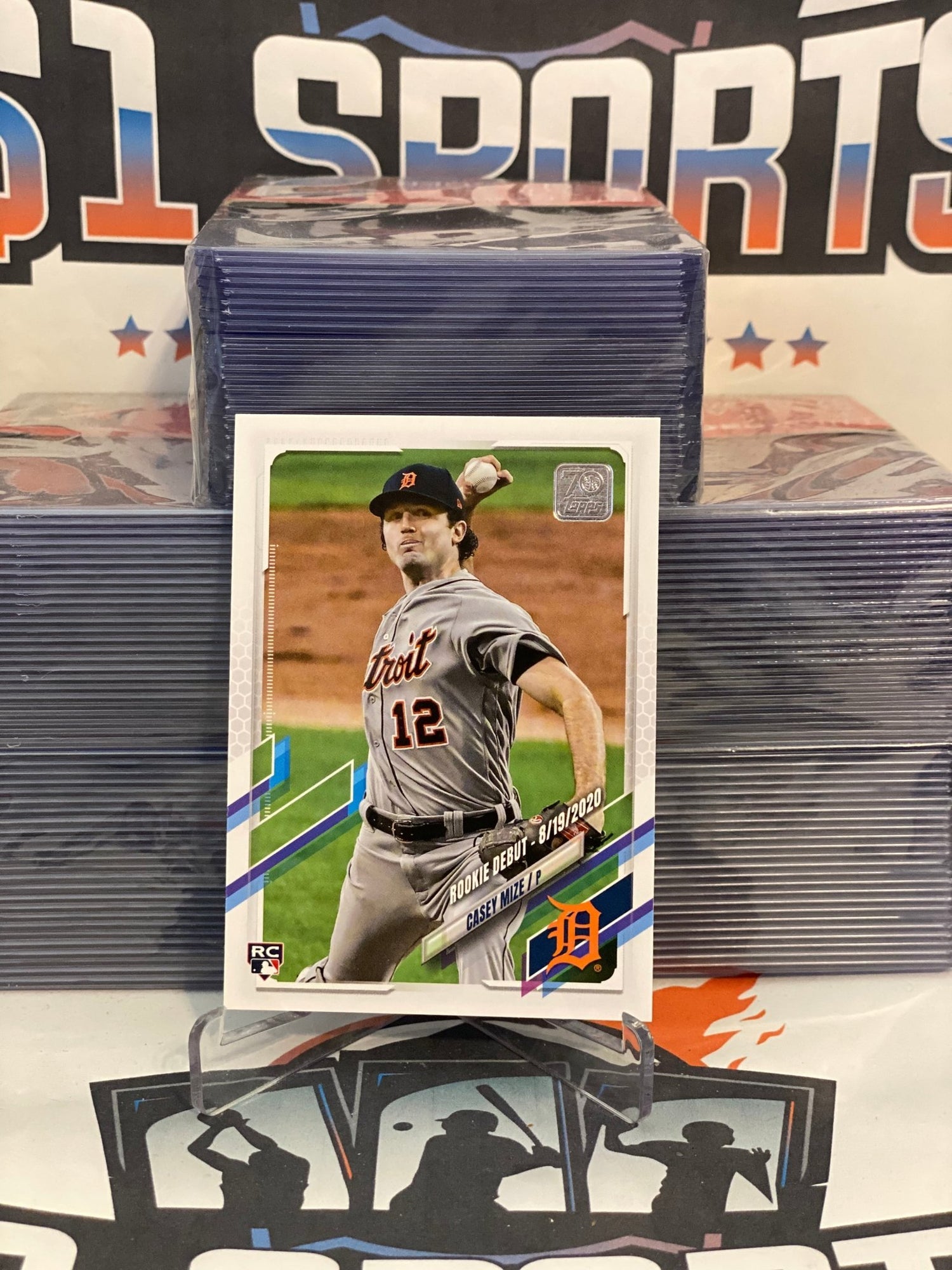 2021 Topps Update (Rookie Debut) Casey Mize #US63