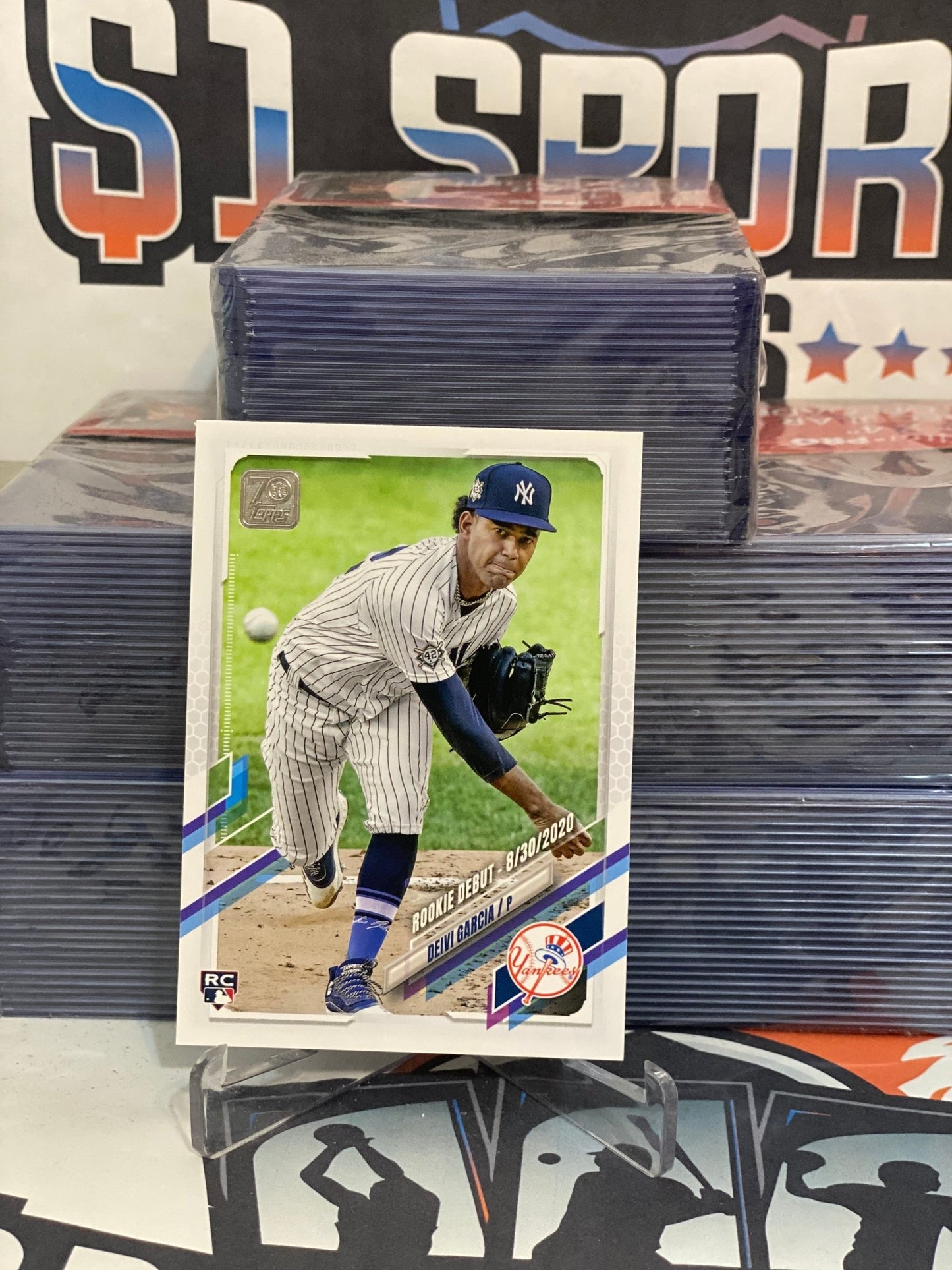 2021 Topps Update (Rookie Debut) Deivi Garcia #US259