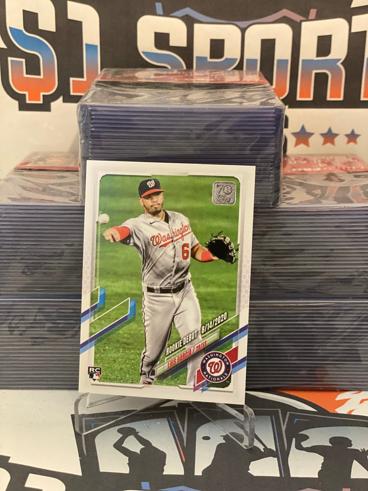 2021 Topps Update (Rookie Debut) Luis Garcia #US261