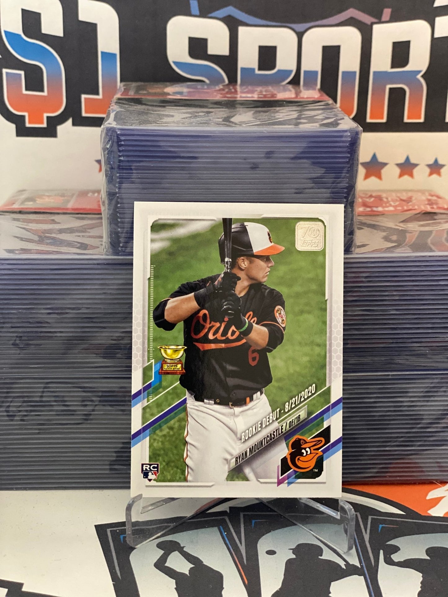 2021 Topps Update (Rookie Debut) Ryan Mountcastle #US265