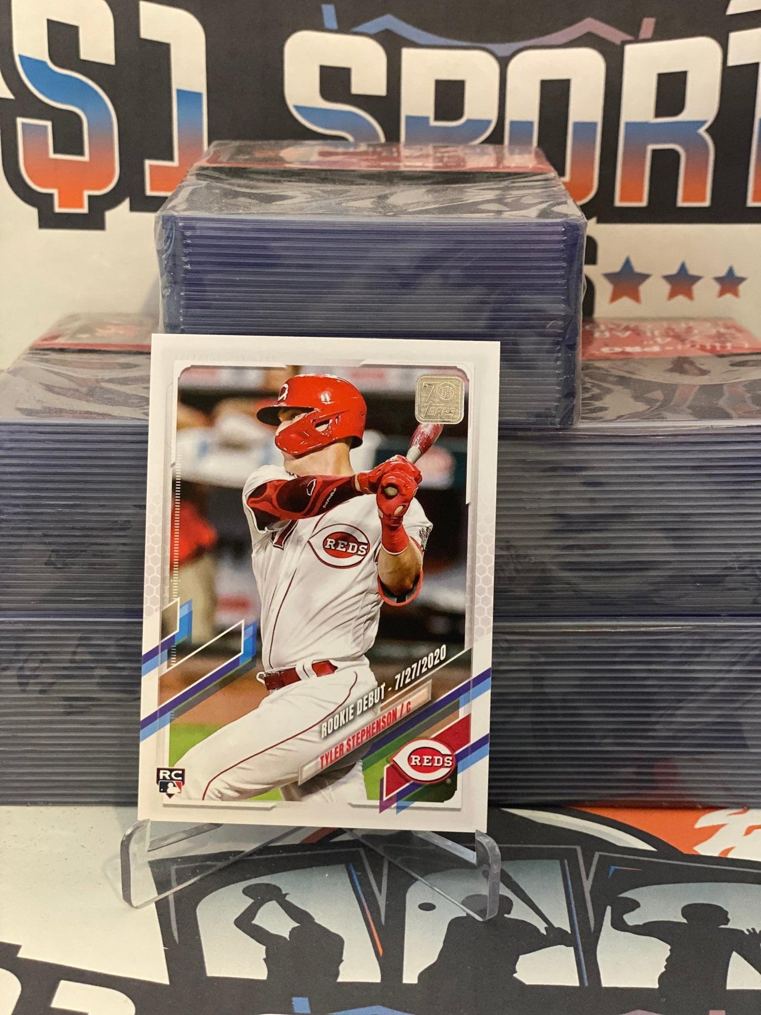 2021 Topps Update (Rookie Debut) Tyler Stephenson #US92