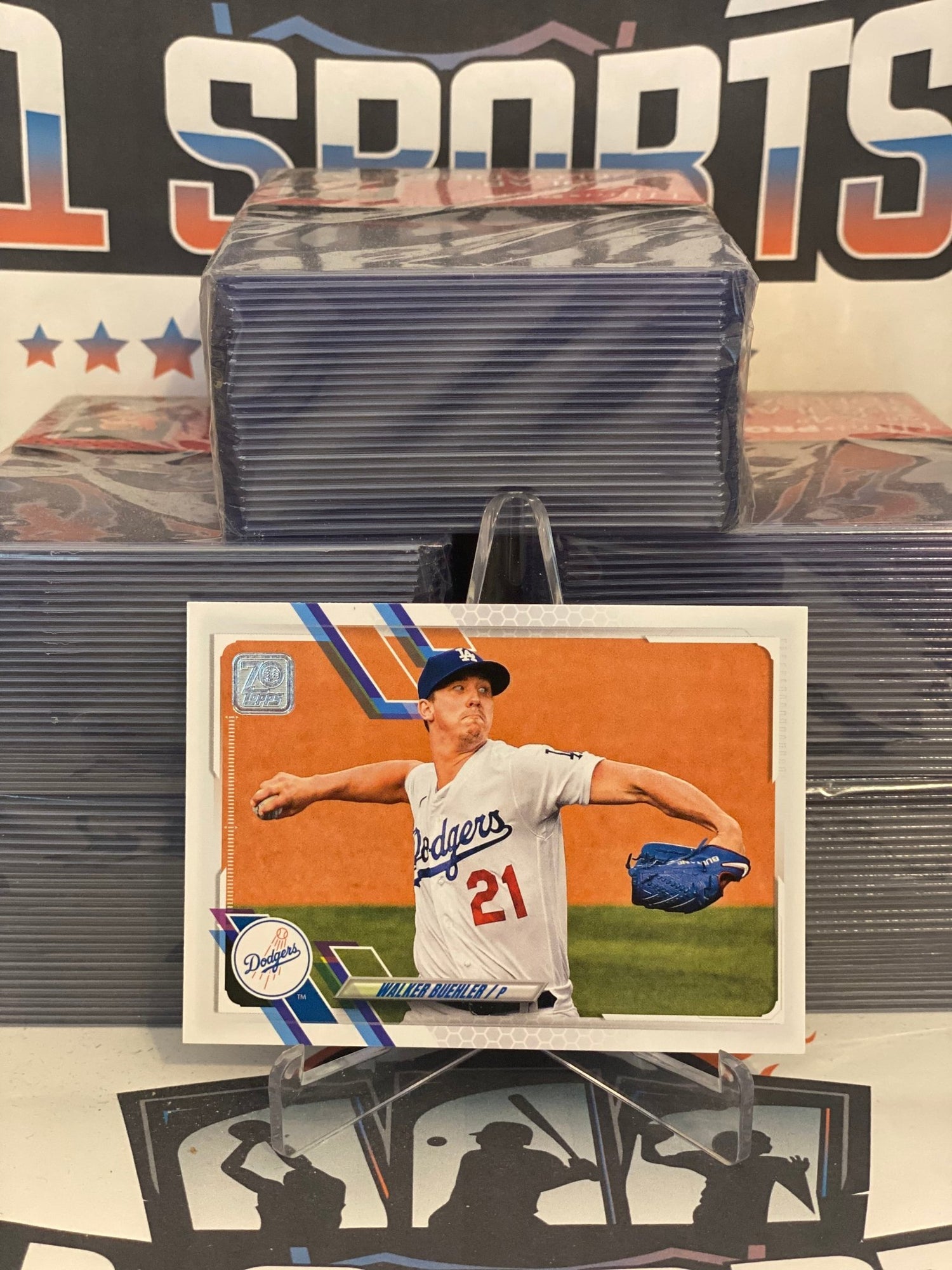 2021 Topps Walker Buehler #466