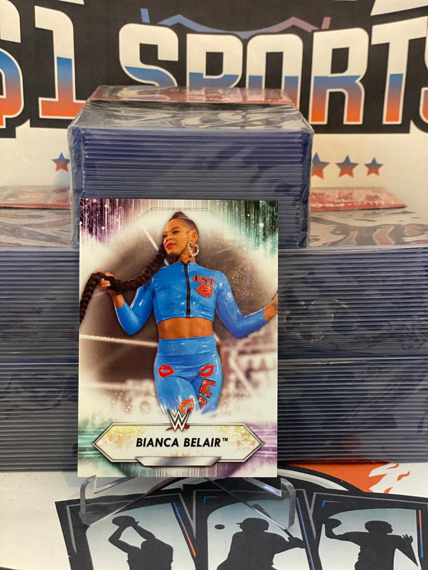 2021 Topps WWE Bianca Belair #140