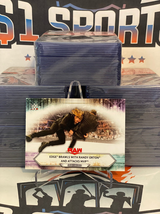 2021 Topps WWE (Monday Night Raw) Edge & Randy Orton #36