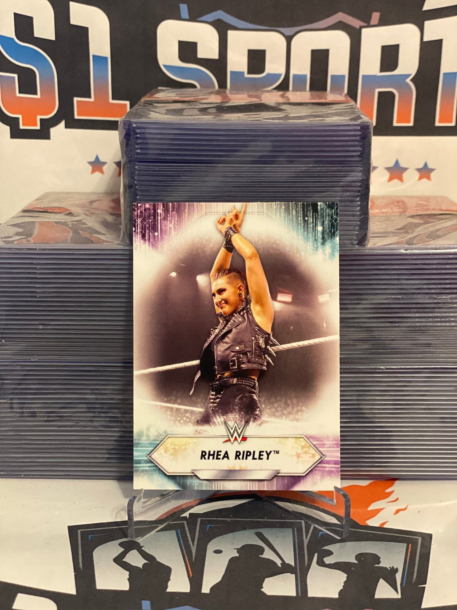 2021 Topps WWE Rhea Ripley #127