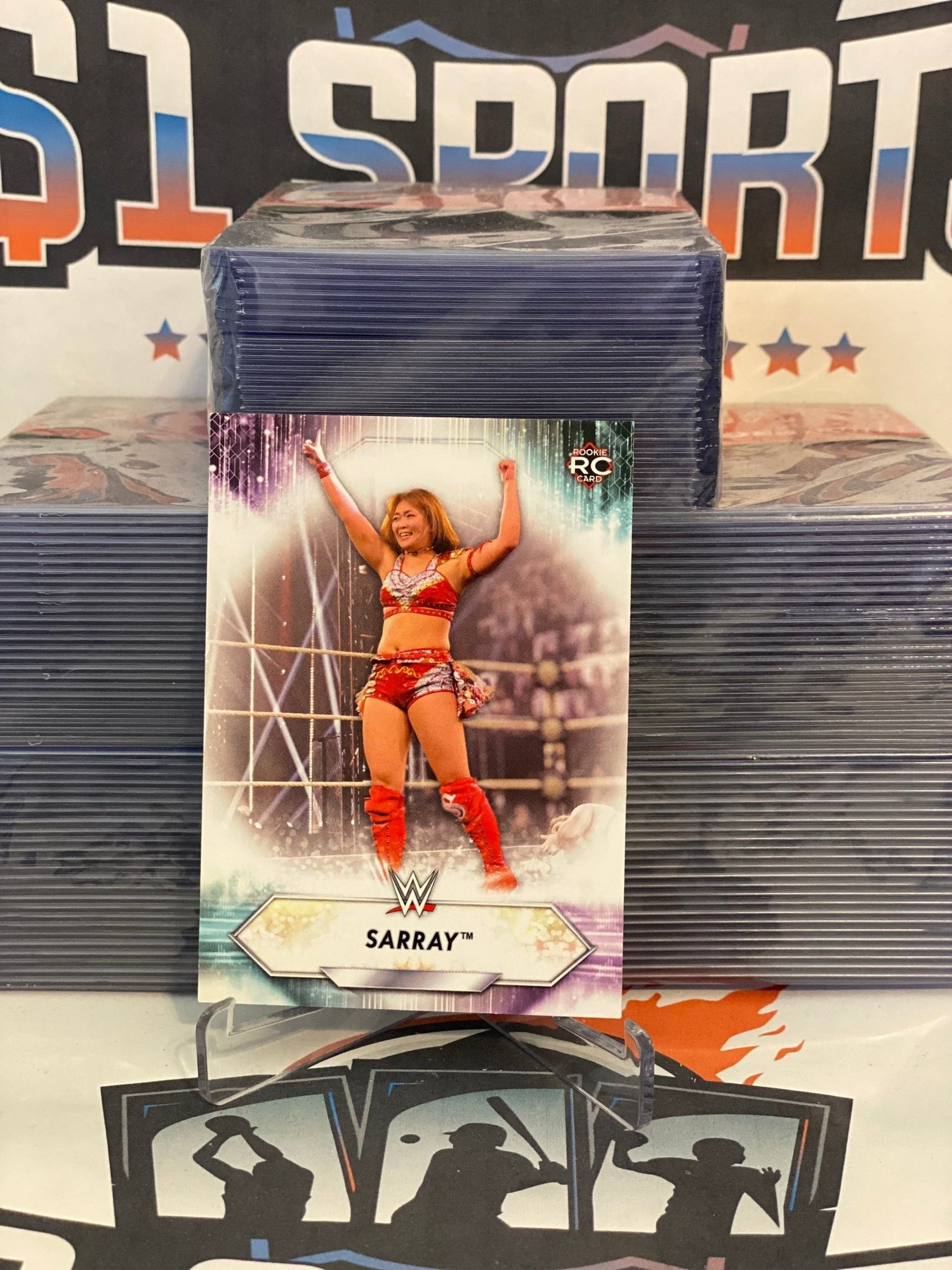 2021 Topps WWE Sarray Rookie #187