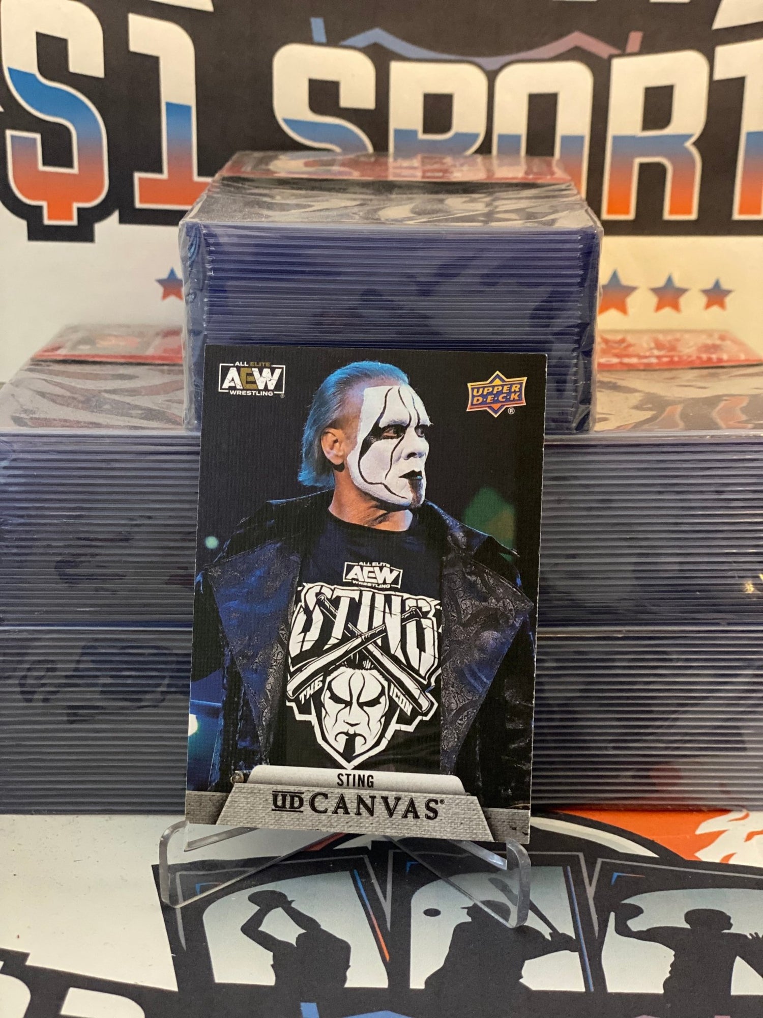 2021 Upper Deck AEW (Canvas) Sting #C-18