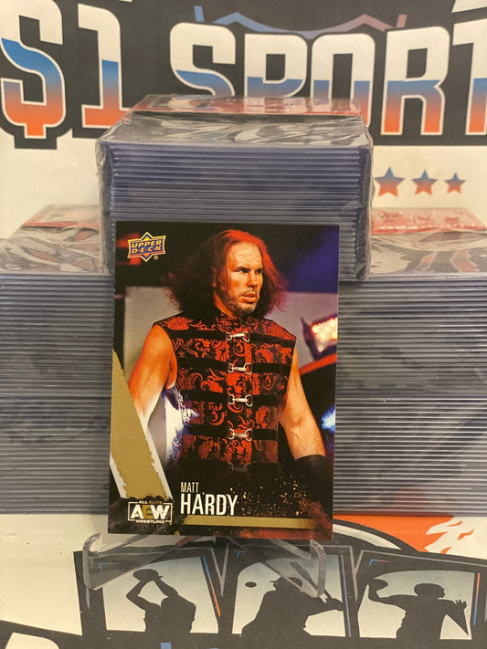 2021 Upper Deck AEW (Gold) Matt Hardy #37
