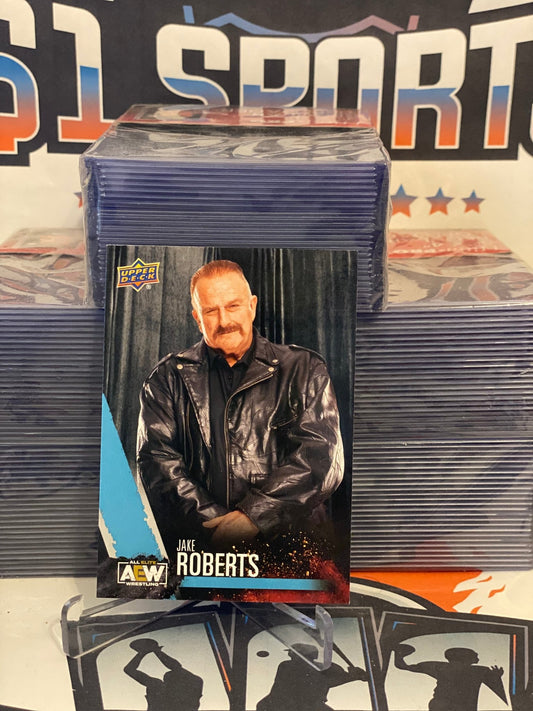 2021 Upper Deck AEW Jake "The Snake" Roberts #73
