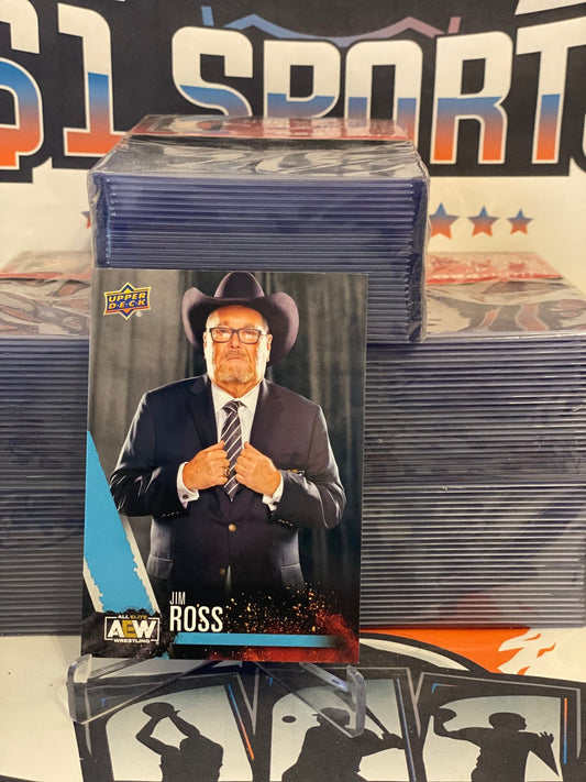 2021 Upper Deck AEW Jim Ross #74