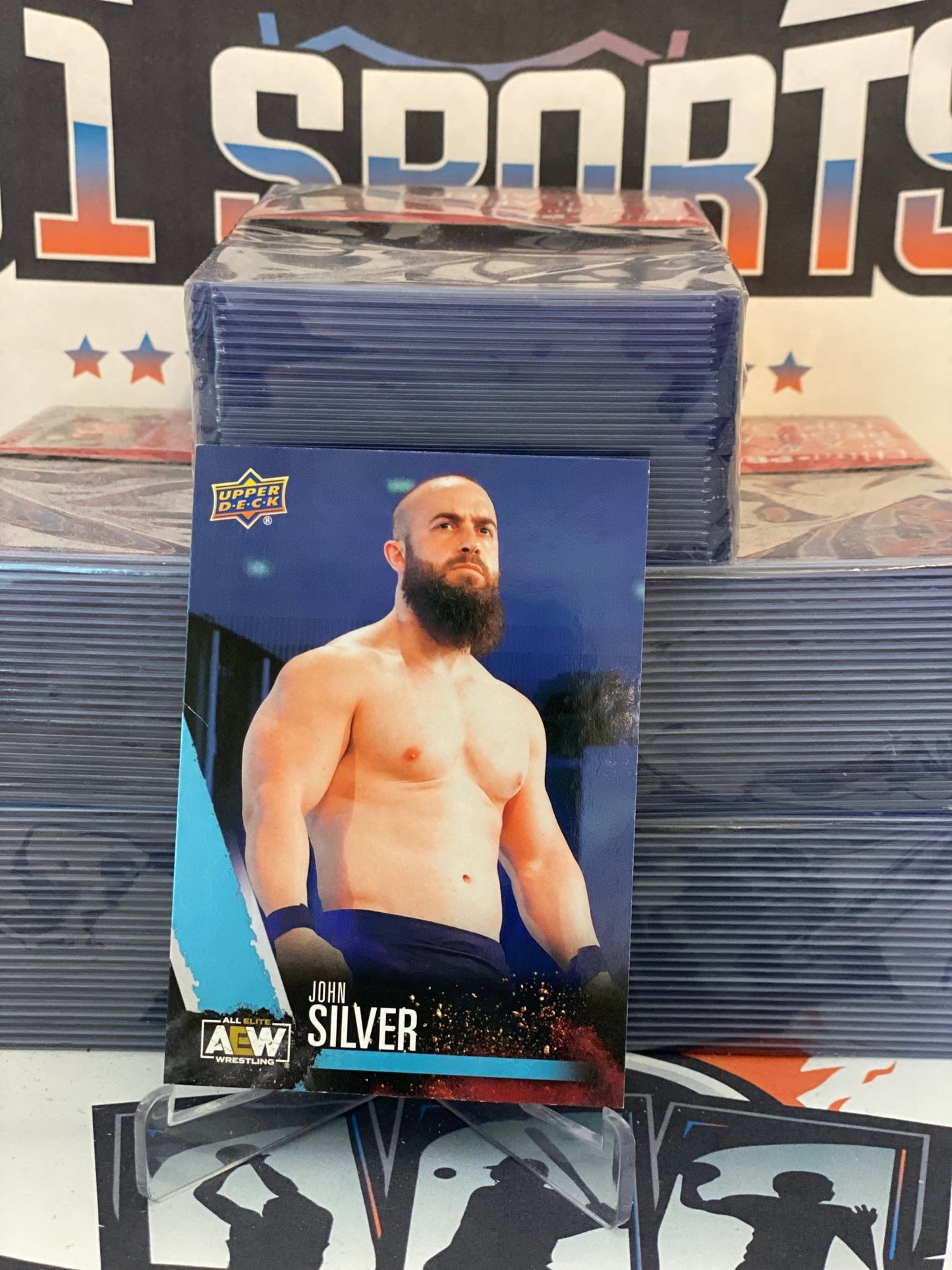 2021 Upper Deck AEW John Silver Rookie #18