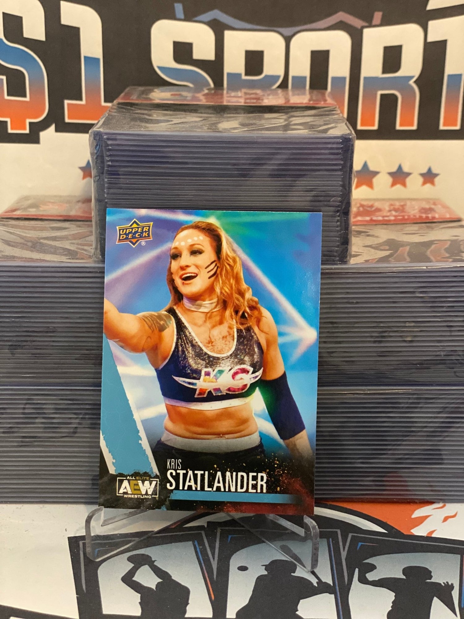 2021 Upper Deck AEW Kris Statlander Rookie #2