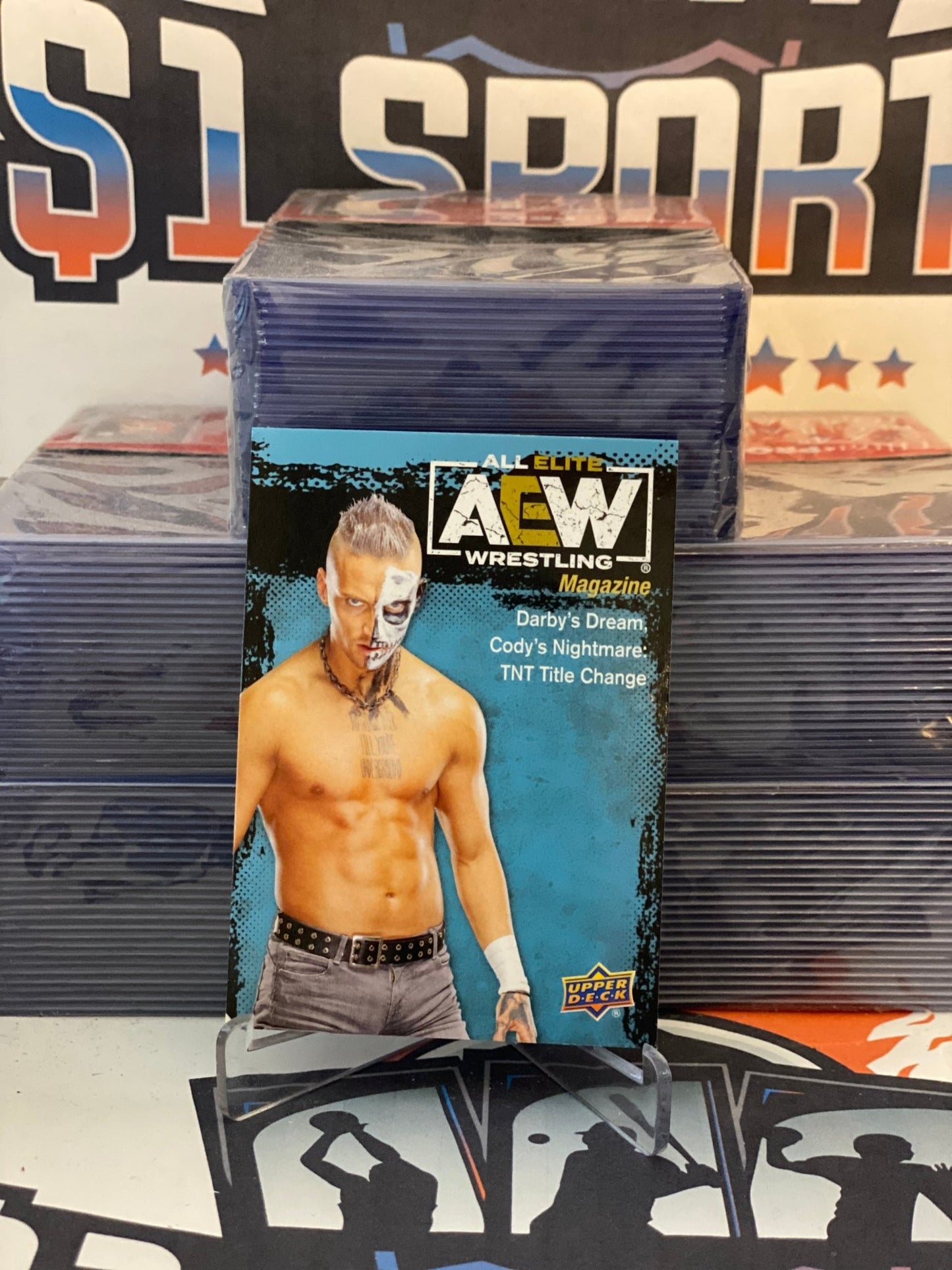 2021 Upper Deck AEW (Magazine, Short Print) Darby Allin #87