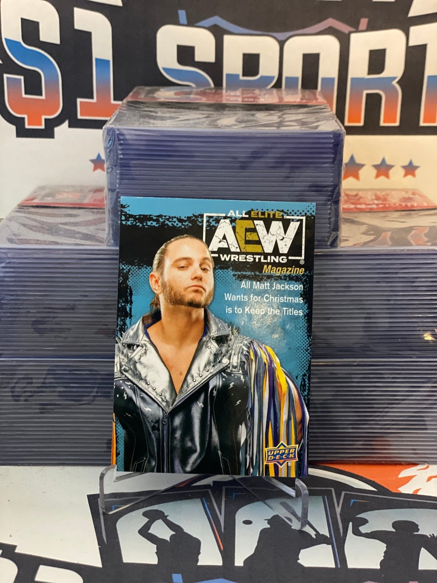 2021 Upper Deck AEW (Magazine, Short Print) Matt Jackson #93