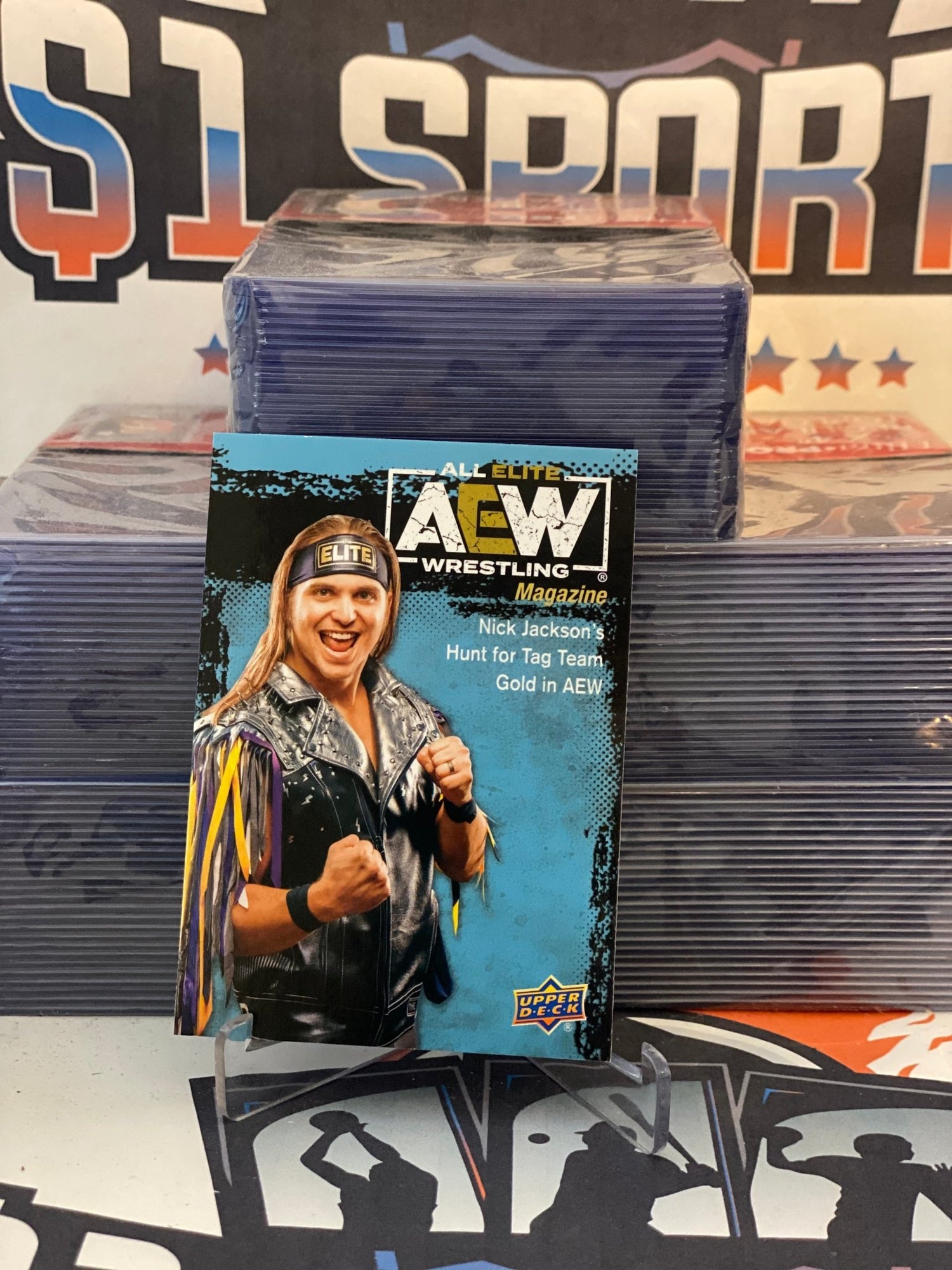 2021 Upper Deck AEW (Magazine, Short Print) Matt Jackson #96