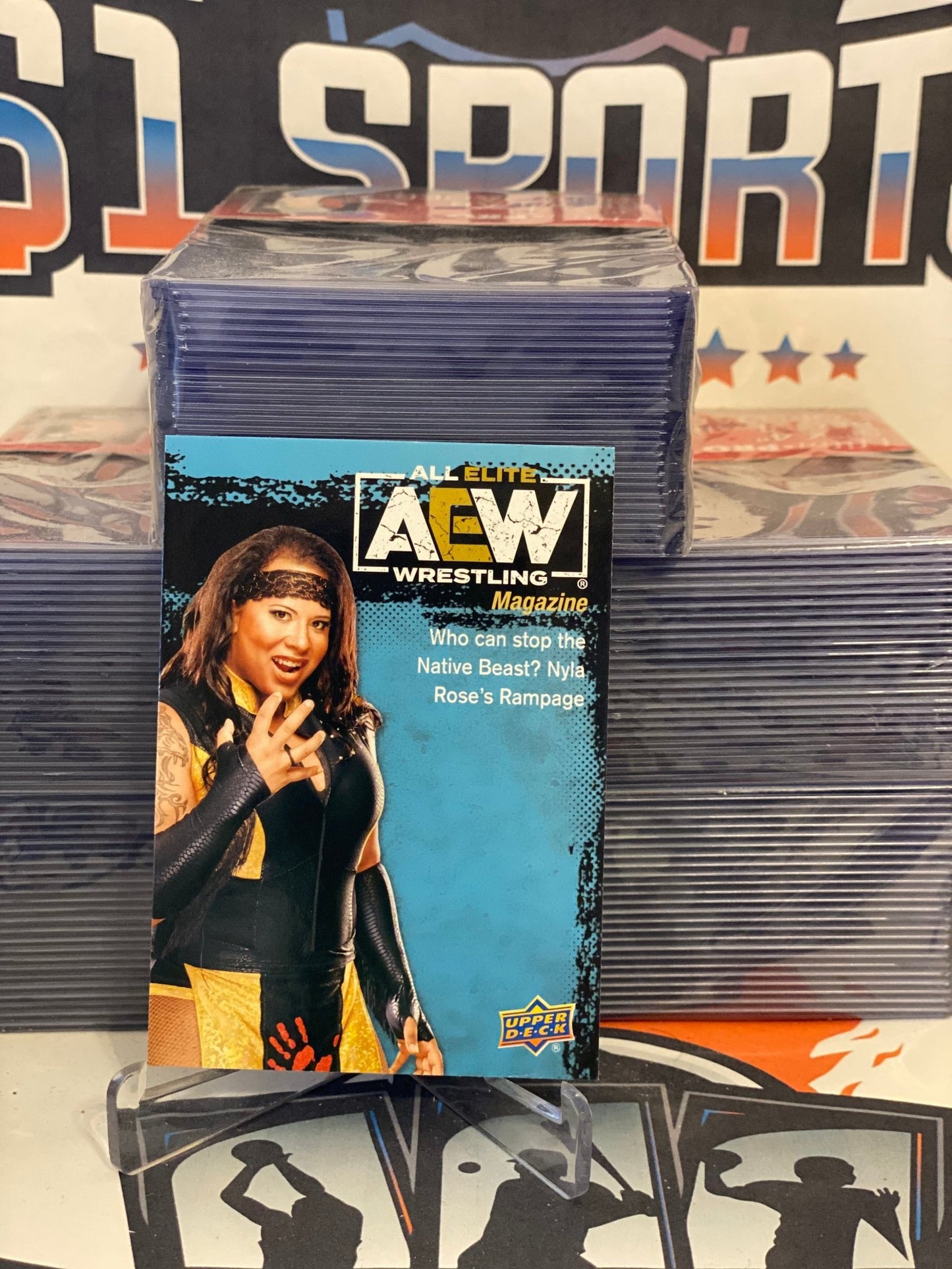 2021 Upper Deck AEW (Magazine, Short Print) Nyla Rose #97