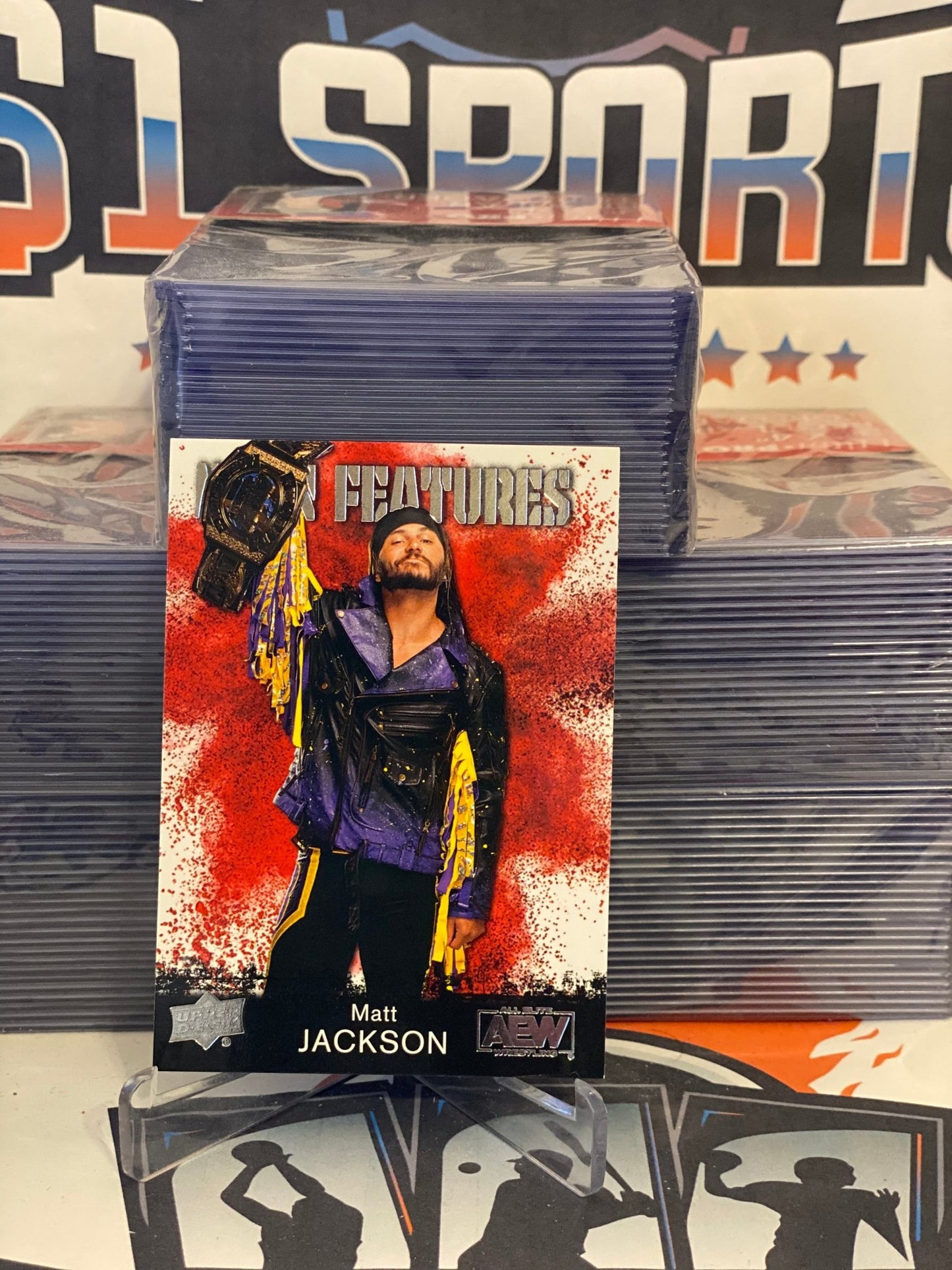 2021 Upper Deck AEW (Main Features) Matt Jackson #MF-31