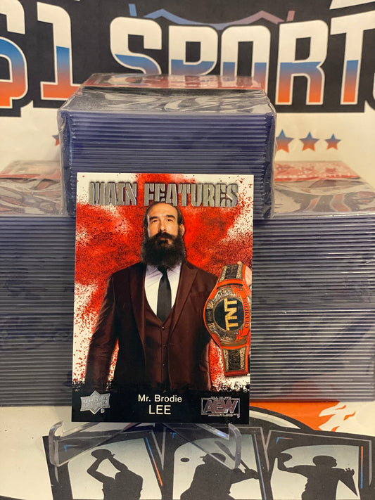 2021 Upper Deck AEW (Main Features) Mr. Brodie Lee #MF-30