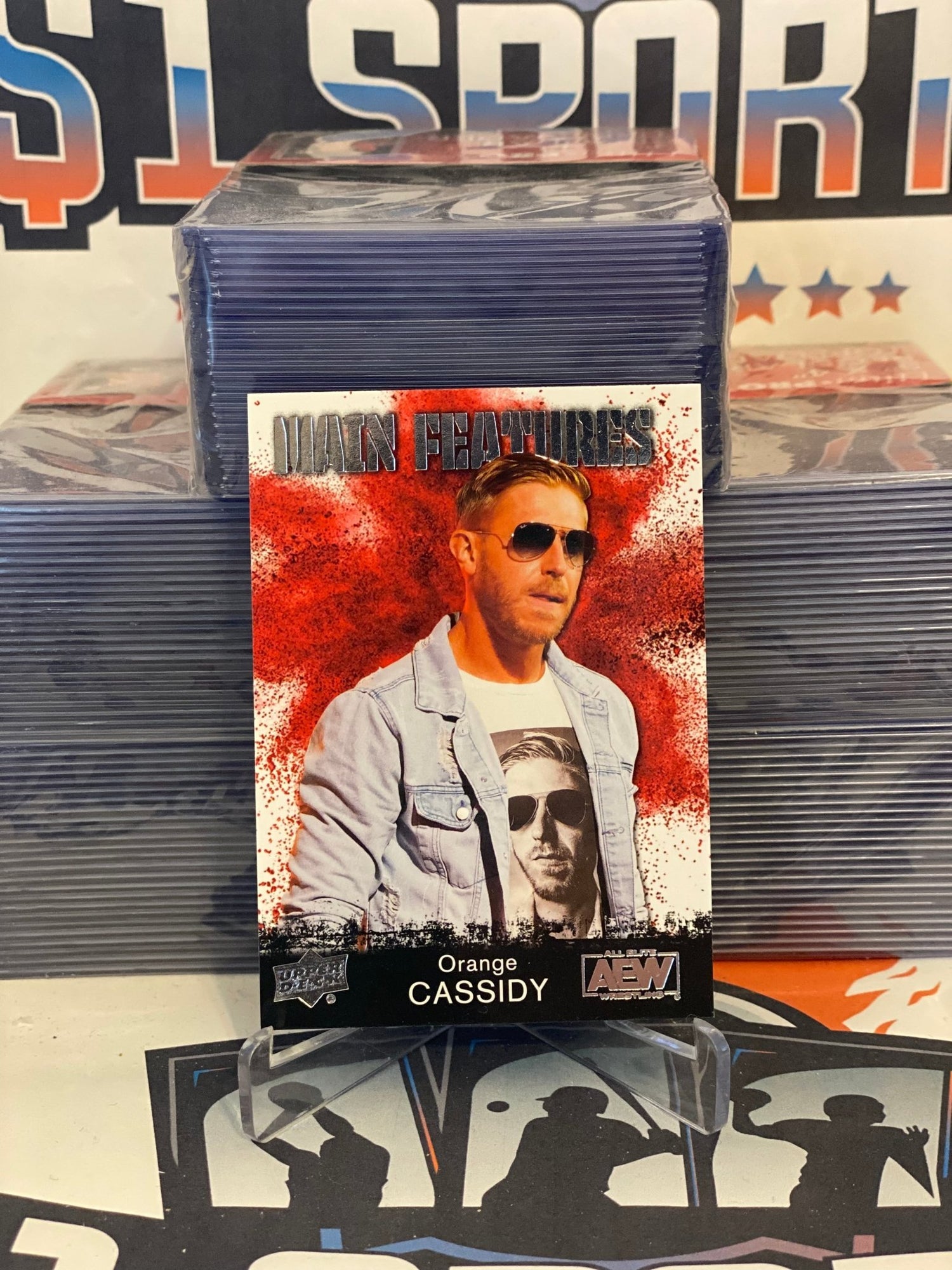 2021 Upper Deck AEW (Main Features) Orange Cassidy #MF-7