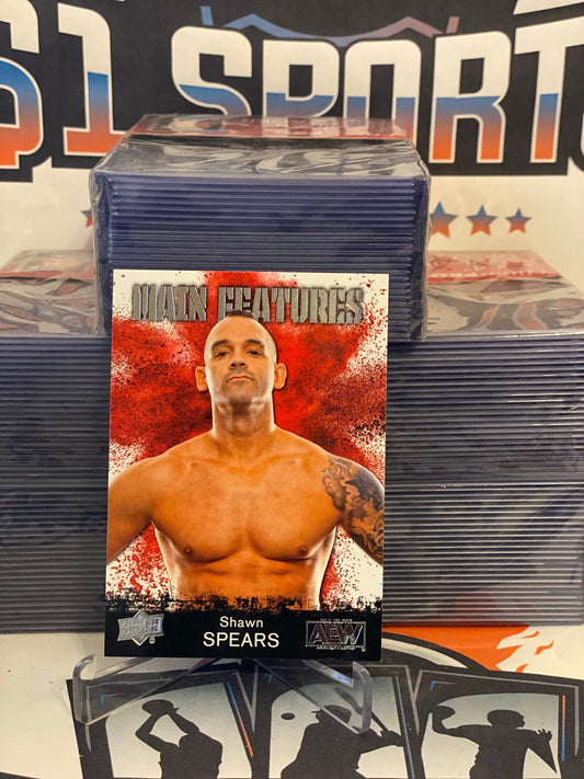 2021 Upper Deck AEW (Main Features) Shawn Spears #MF-13