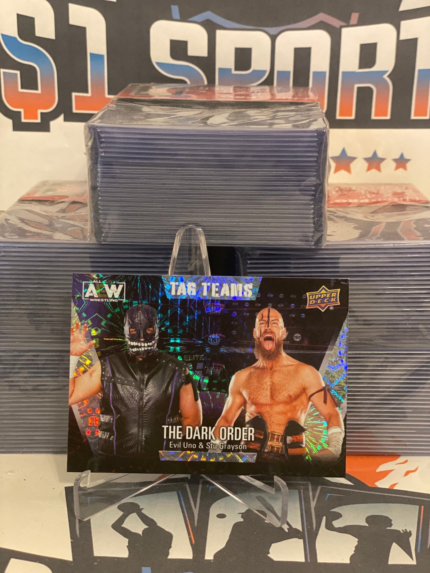 2021 Upper Deck AEW (Pyro, Tag Teams, Short Print) The Dark Order #67