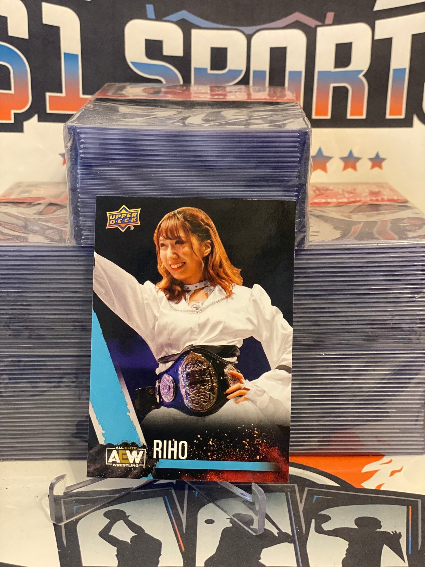 2021 Upper Deck AEW Riho Rookie #25