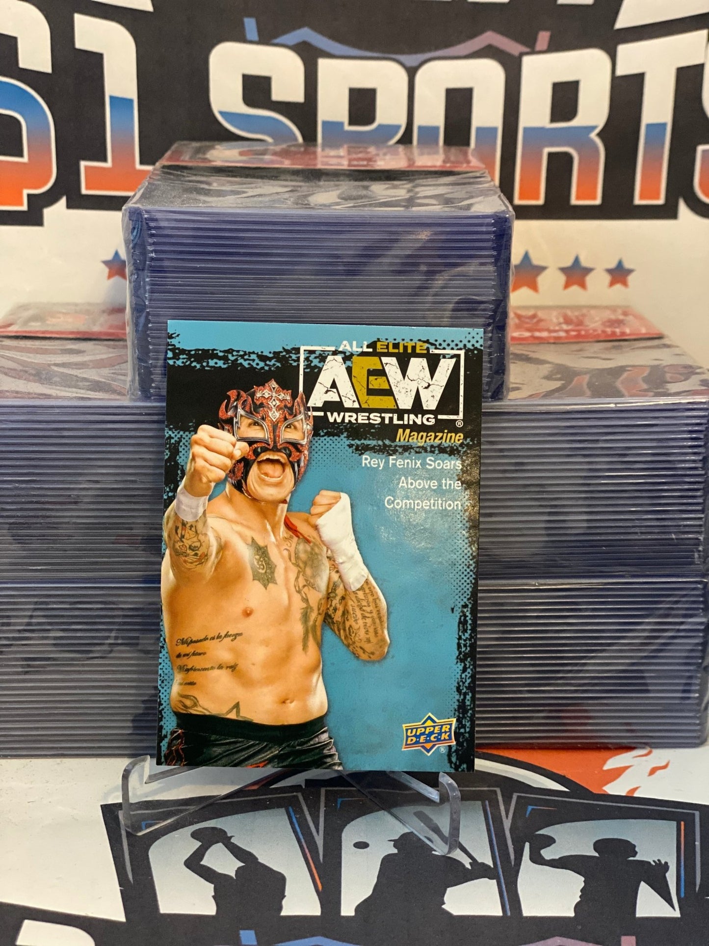2021 Upper Deck AEW (Short Print, Magazine) Rey Fenix #99