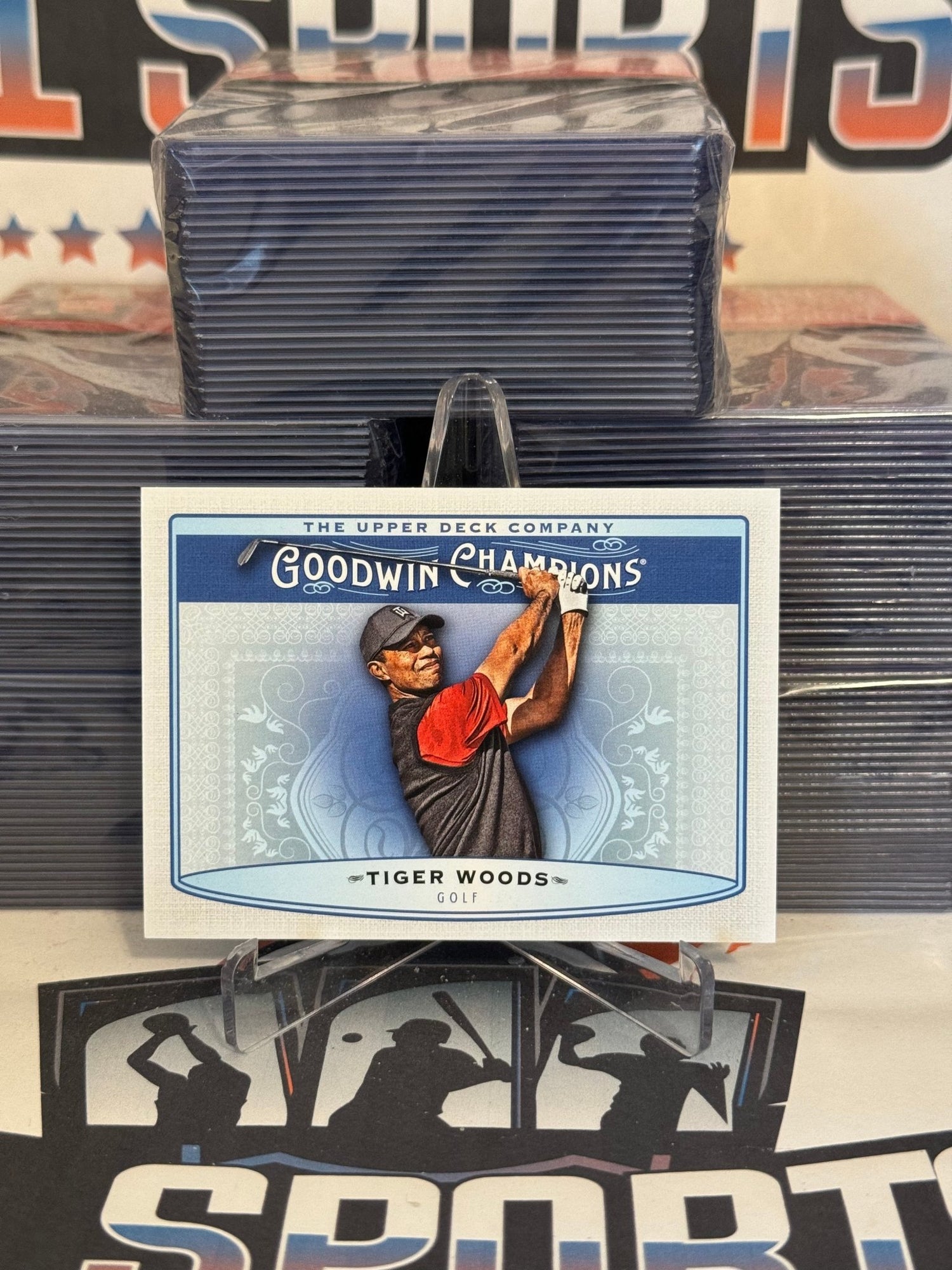 2021 Upper Deck Goodwin Champions Tiger Woods #75