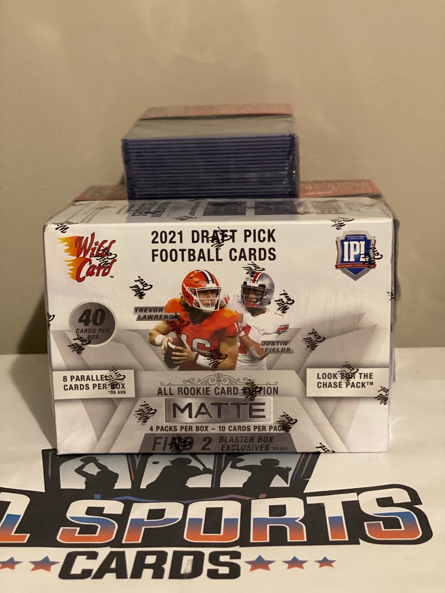 2021 Wild Card Matte Rookie Edition NFL Football Blaster Box