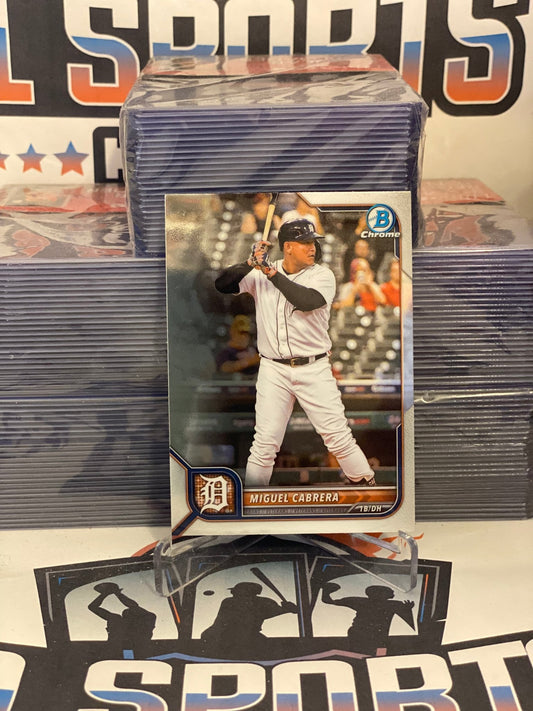 2022 Bowman Chrome Miguel Cabrera Rookie #44