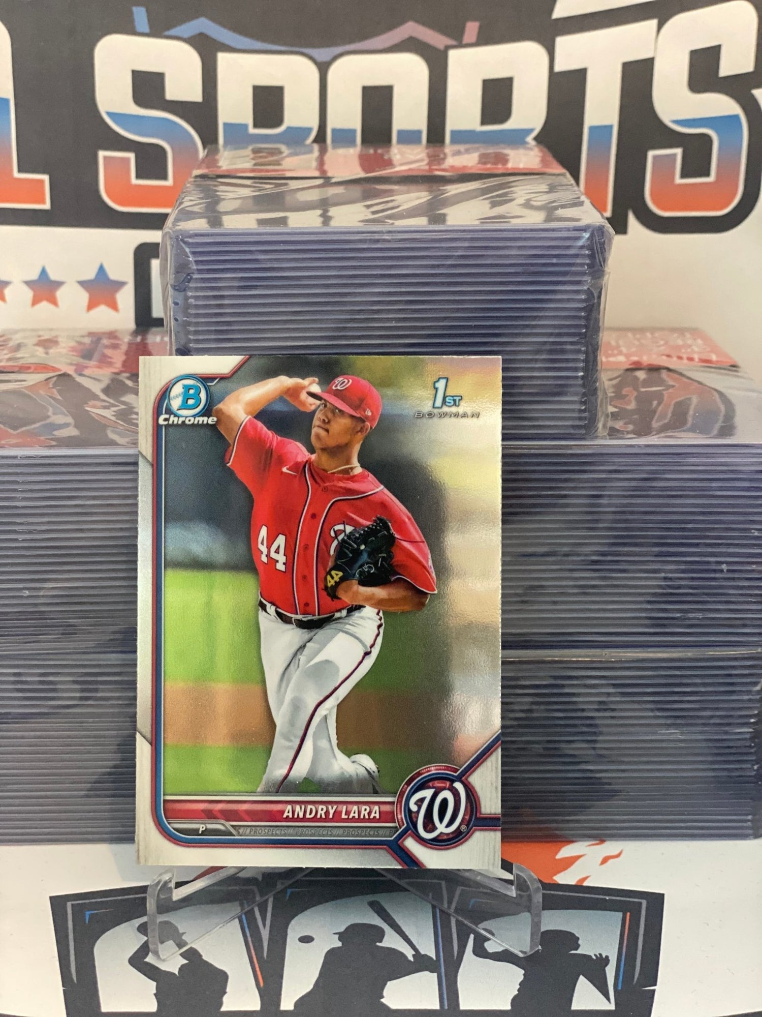 2022 Bowman Chrome Prospects (1st Bowman) Andry Lara #BCP-70